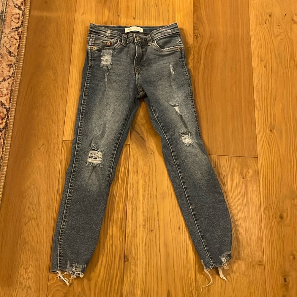 Zara Ripped Jeans